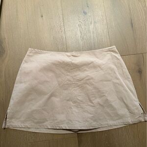 Beige Mini Skirt princess polly